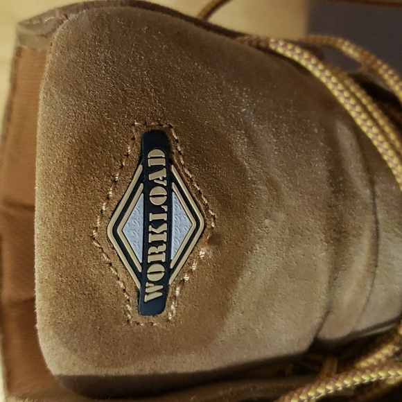 WORKLOAD Steel Toed Waterproof Work Boots.    Size 8W. GENTLY Used - Picture 8 of 11